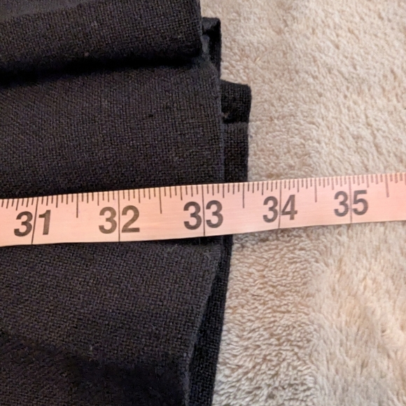 Vintage 1990s Country Suburbans Womens Black Skirt Medium Union Made ILGWU - Picture 9 of 10